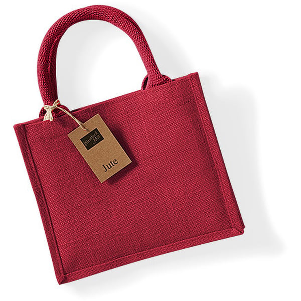 Westford Mill Jute Mini Gift Bag (6 Litres)