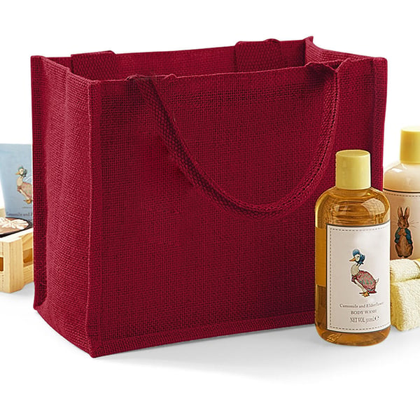Westford Mill Jute Mini Gift Bag (6 Litres)