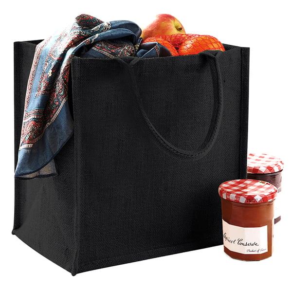 Westford Mill Jute Mini Tote Shopping Bag (14 Litres)