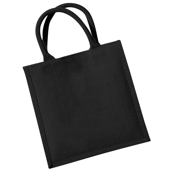 Westford Mill Jute Mini Tote Shopping Bag (14 Litres)