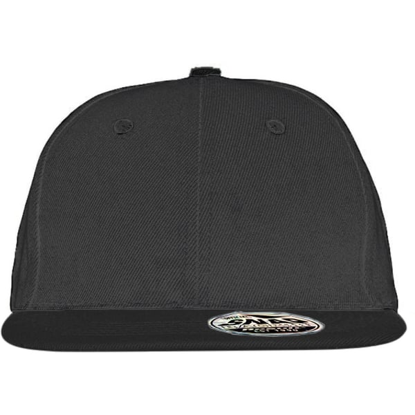 Result Unisex Core Bronx Original Flat Peak Snapback Yksivärinen Lippalakki