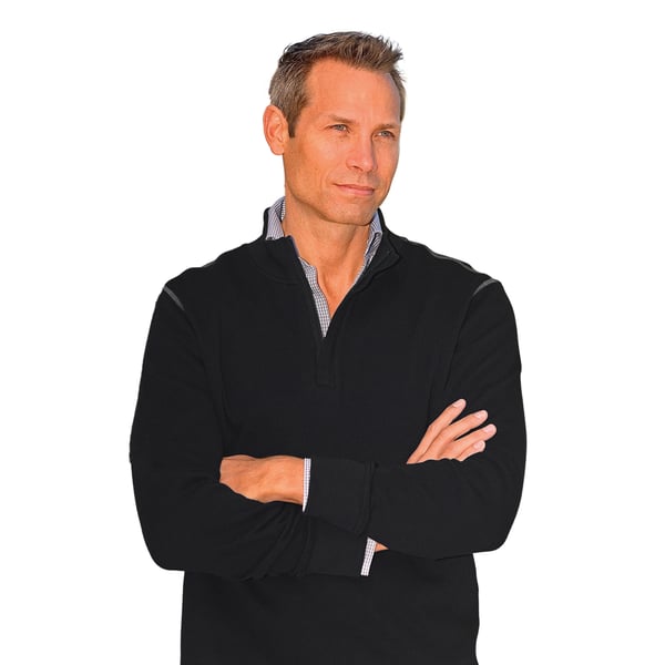 Stormtech Mens Hanford 1/4 Zip Mock Neck Jumper/Sweatshirt