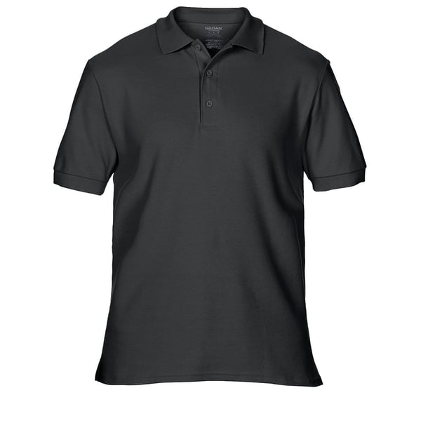 Gildan Herre Premium Cotton Sport Double Pique Polo Shirt i bomuld