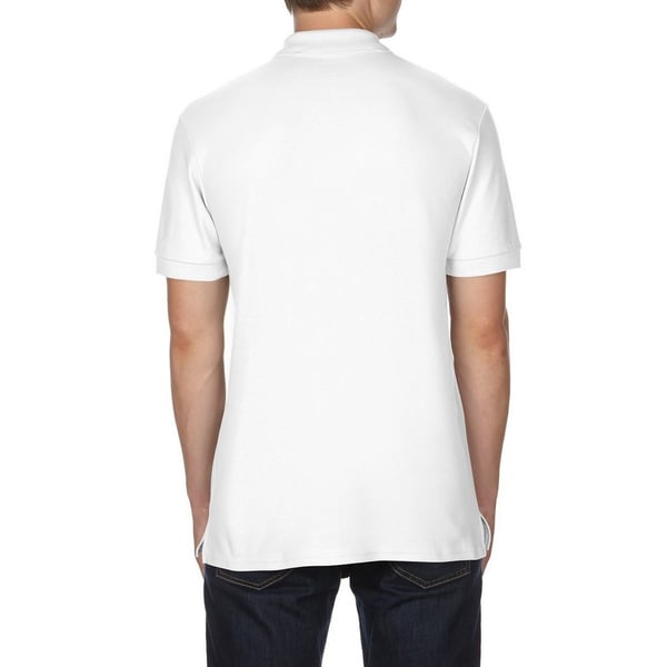 Gildan Mens Premium Cotton Sport Double Pique Polo Shirt