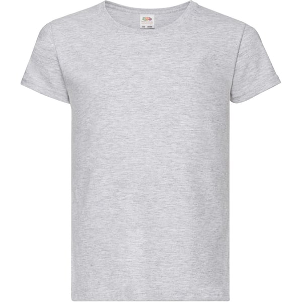 Fruit Of The Loom Girls Childrens Valueweight Short Sleeve T-Shirt