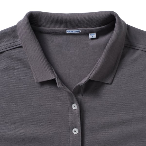 Russell Womens/Ladies Stretch Short Sleeve Polo Shirt