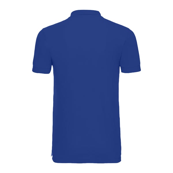 Russell Mens Stretch Short Sleeve Polo Shirt