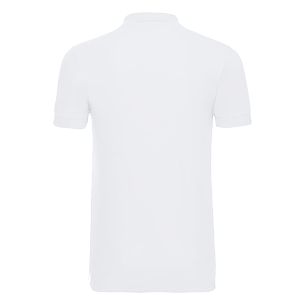 Russell Mens Stretch Short Sleeve Polo Shirt