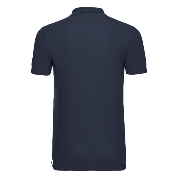 Russell Mens Stretch Short Sleeve Polo Shirt