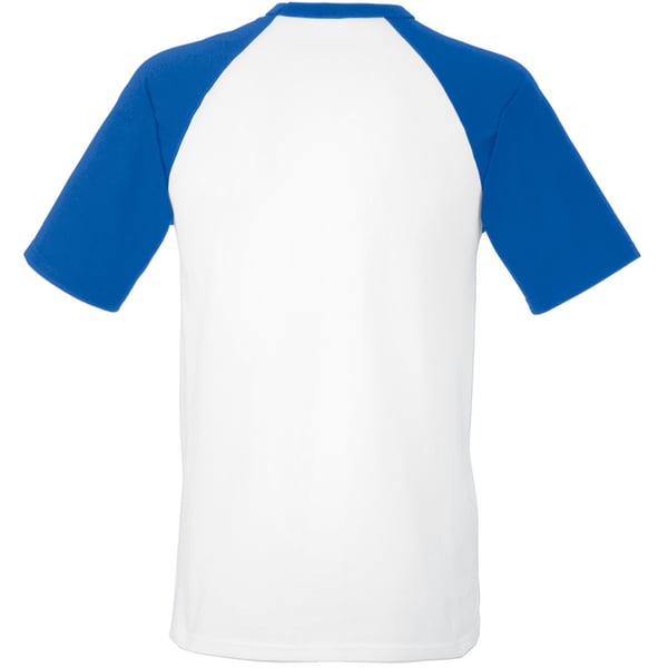 Fruit Of The Loom Mens Short Sleeve Baseball T-Shirt