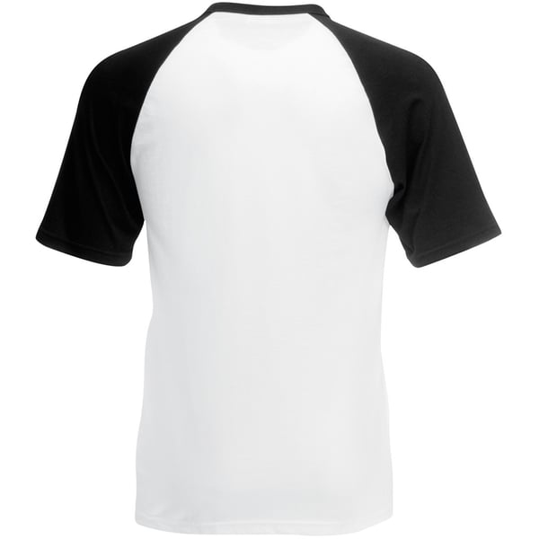 Fruit Of The Loom Mens Short Sleeve Baseball T-Shirt