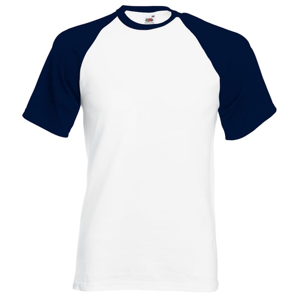 Fruit Of The Loom Miesten lyhythihainen baseball-T-paita