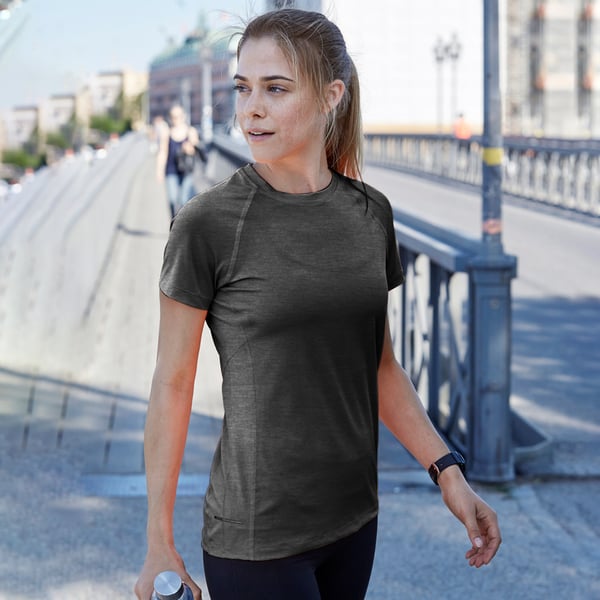 Tee Jays Naisten Cool Dry lyhythihainen T-paita