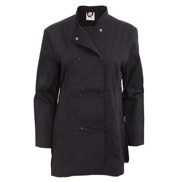 Dennys Womens/Ladies Long Sleeve Fitted Chef Jacket