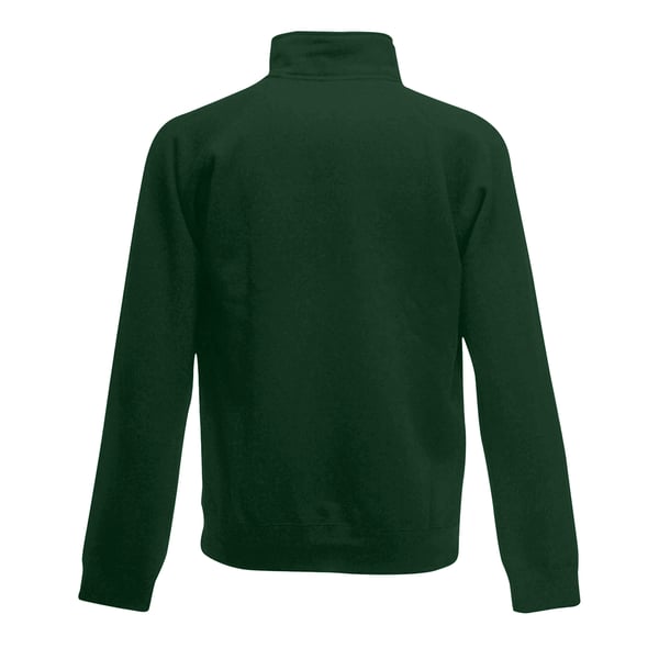 Fruit Of The Loom Mens Zip Neck Sweatshirt