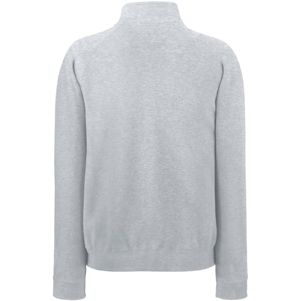 Fruit Of The Loom Mens Zip Neck Sweatshirt