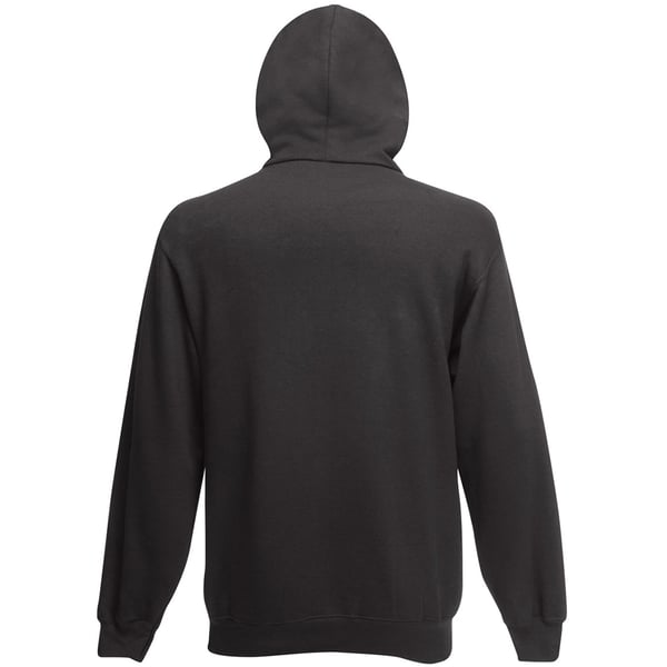 Fruit Of The Loom Mens Zip Through Hooded Sweatshirt / Hoodie