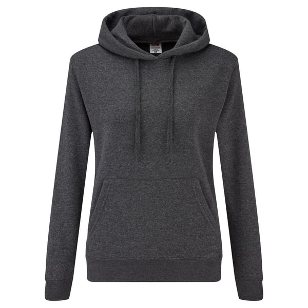 Fruit Of The Loom Ladies Lady Fit Hooded Sweatshirt / Hoodie