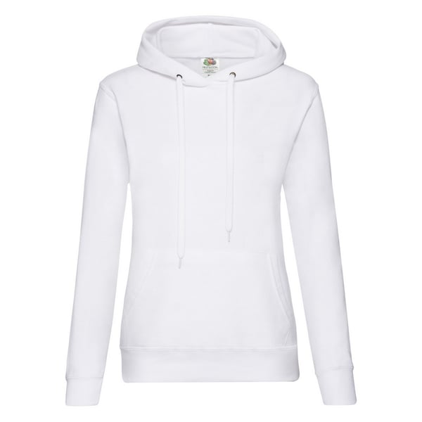 Fruit Of The Loom Ladies Lady Fit Hooded Sweatshirt / Hoodie