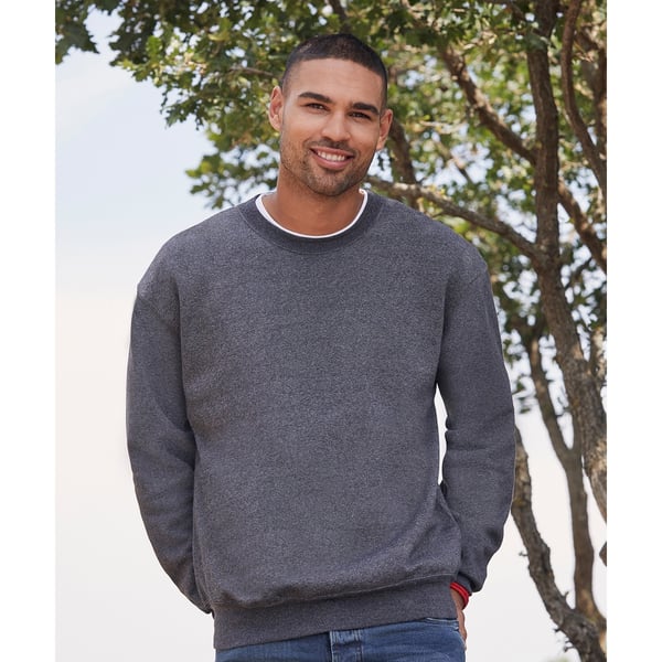 Fruit Of The Loom Mens Set-In Belcoro® Yarn Sweatshirt