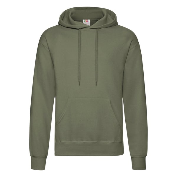 Fruit of the Loom Sweatshirt med hætte til mænd / hættetrøje