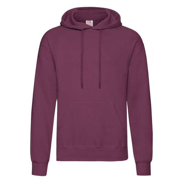 Fruit Of The Loom Mens Hooded Sweatshirt / Hoodie