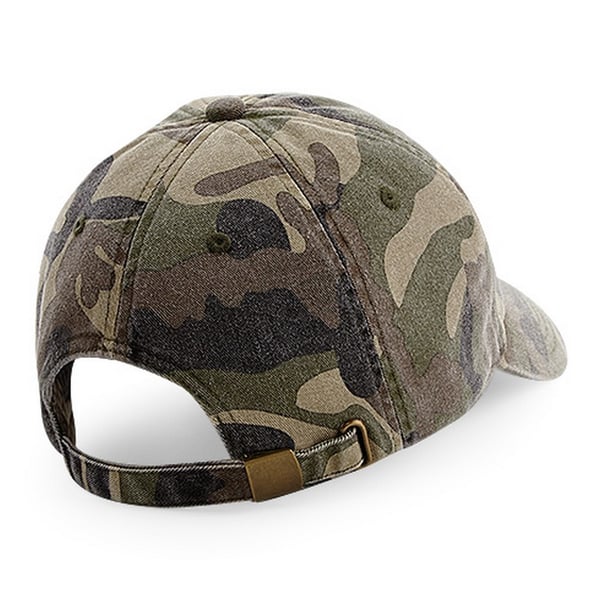 Beechfield Unisex Low Profile Vintage Denim-Look Cap