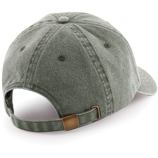 Beechfield Unisex Low Profile Vintage Denim-Look Cap