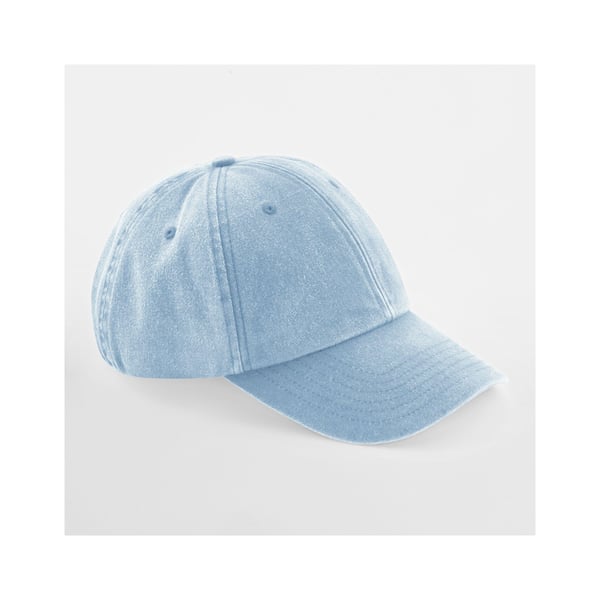 Beechfield Unisex Low Profile Vintage Denim-Look Cap