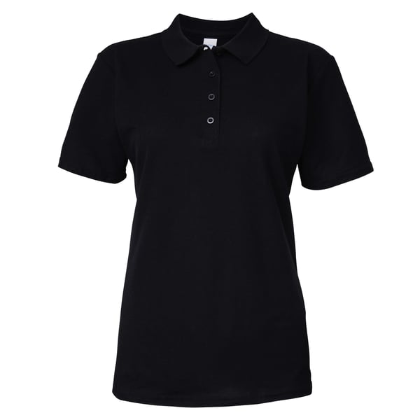 Gildan Softstyle poloshirt med kort ærme og dobbelt pique polo til kvinder/damer