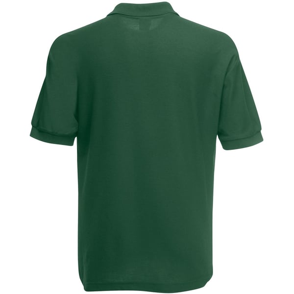 Fruit Of The Loom Mens 65/35 Heavyweight Pique Short Sleeve Polo Shirt