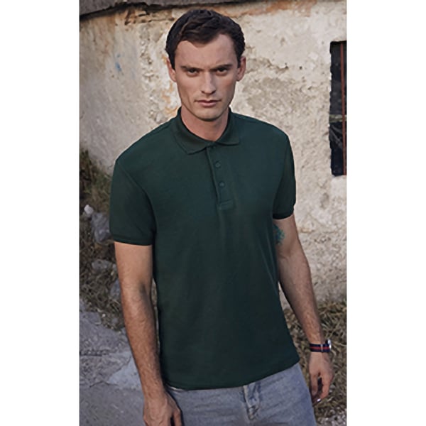 Fruit Of The Loom Mens 65/35 Heavyweight Pique Short Sleeve Polo Shirt