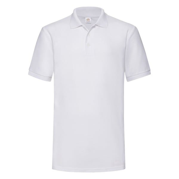 Fruit Of The Loom Mens 65/35 Heavyweight Pique Short Sleeve Polo Shirt