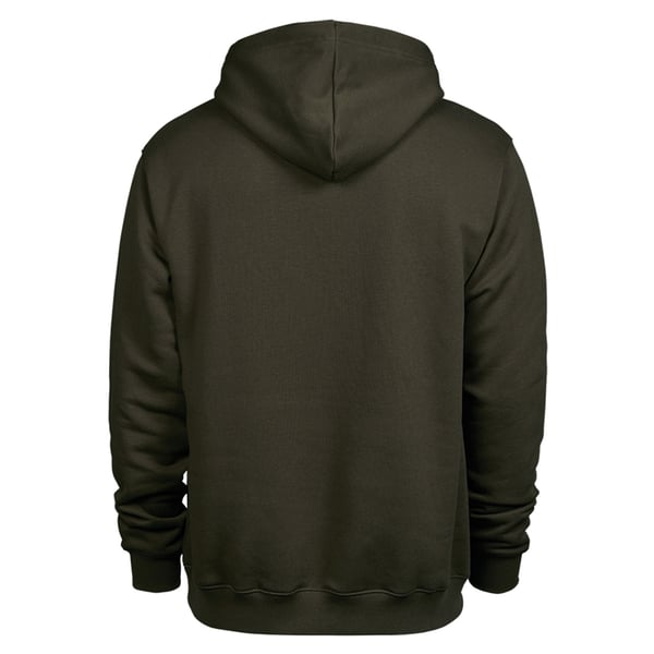 Tee Jays Mens Hooded Cotton Blend Sweatshirt