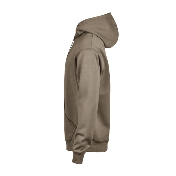 Tee Jays Mens Hooded Cotton Blend Sweatshirt