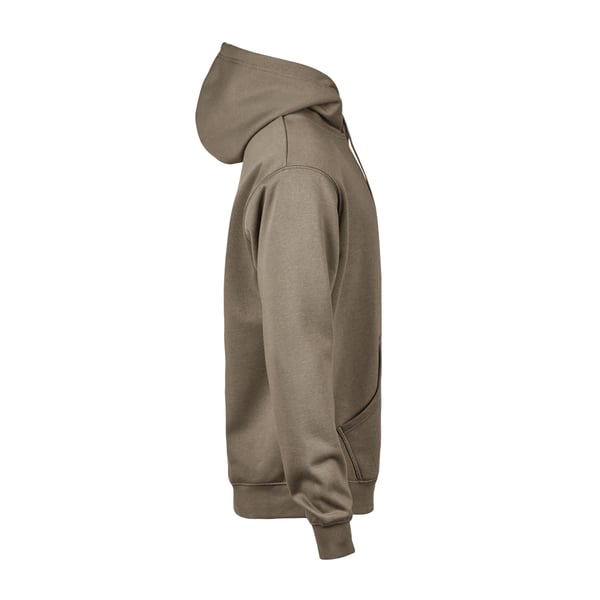 Tee Jays Mens Hooded Cotton Blend Sweatshirt