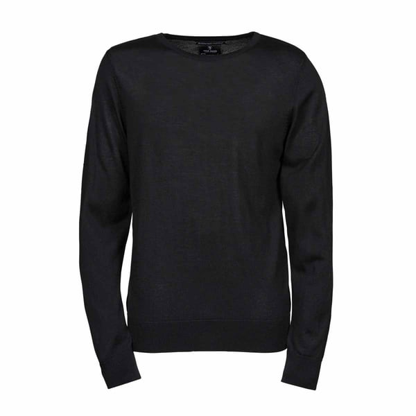 Tee Jays Strikket sweater med halsudskæring til mænd