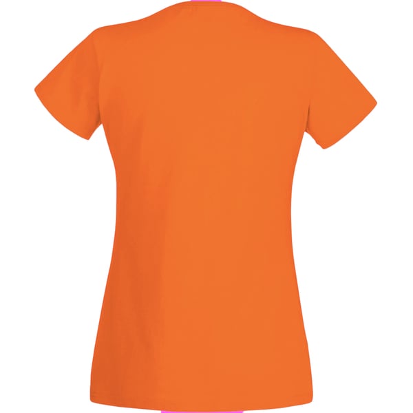 Womens/Ladies Value Fitted Short Sleeve Casual T-Shirt