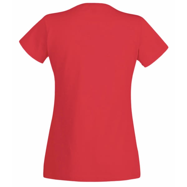 Womens/Ladies Value Fitted Short Sleeve Casual T-Shirt