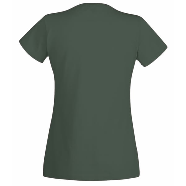 Womens/Ladies Value Fitted Short Sleeve Casual T-Shirt