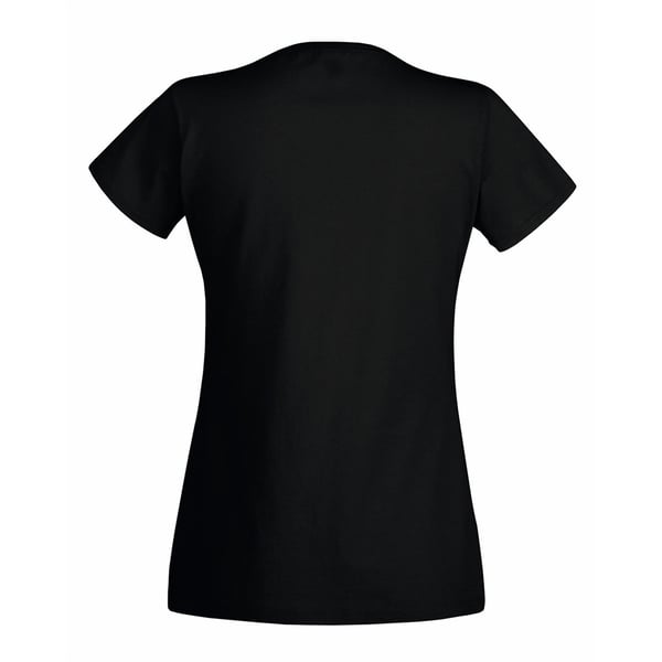 Womens/Ladies Value Fitted Short Sleeve Casual T-Shirt