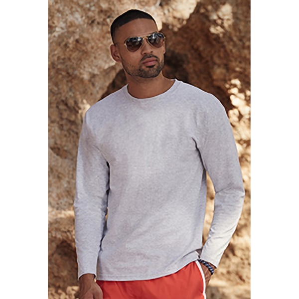 Mens Value Long Sleeve Casual T-Shirt