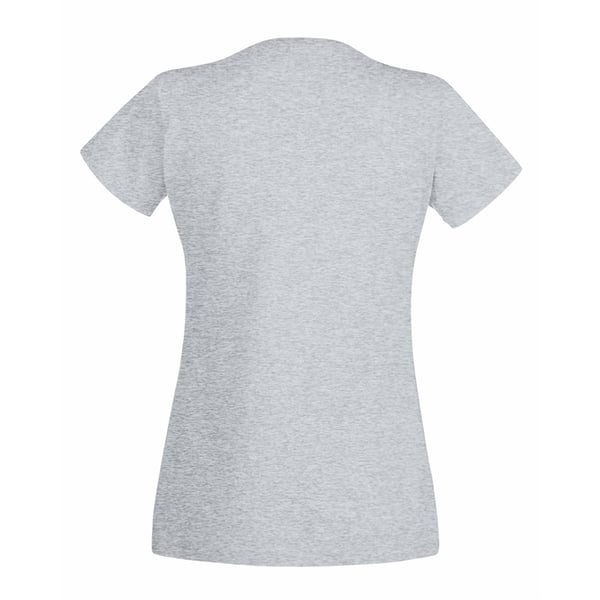Womens/Ladies Value Fitted V-Neck Short Sleeve Casual T-Shirt