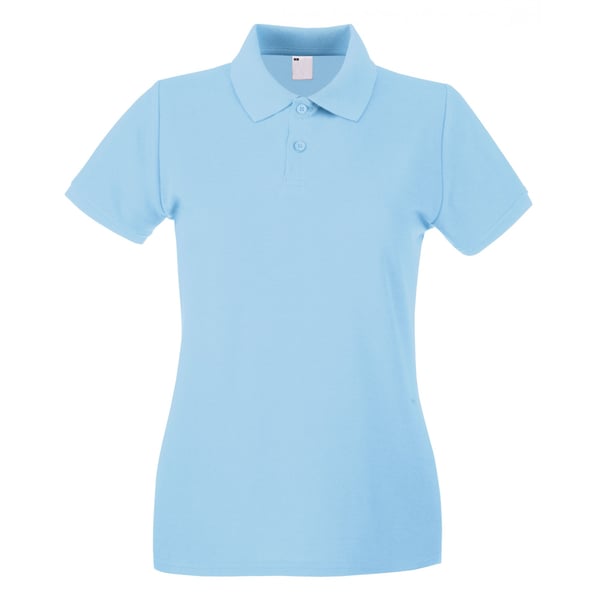Fruit of the Loom Womens/Ladies Lady Fit Short-Sleeved Polo Shirt