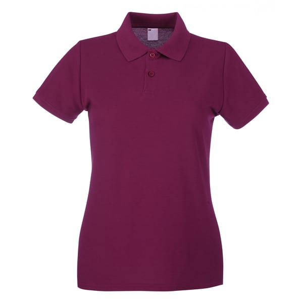 Fruit of the Loom Womens/Ladies Lady Fit Short-Sleeved Polo Shirt Fruit of the Loom Womens/Ladies Lady Fit Short-Sleeved Polo Shirt