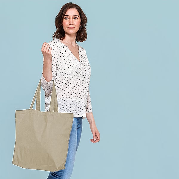 Westford Mill Premium Cotton Maxi Tote Bag