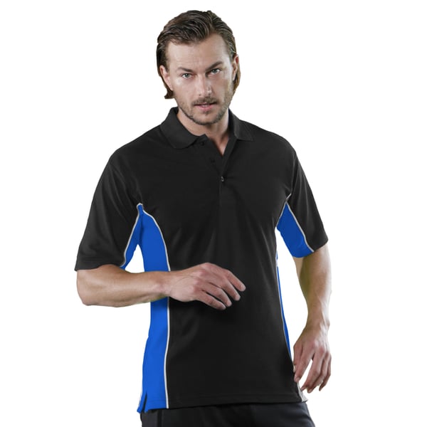 Gamegear® Mens Track Pique Short Sleeve Polo Shirt Top