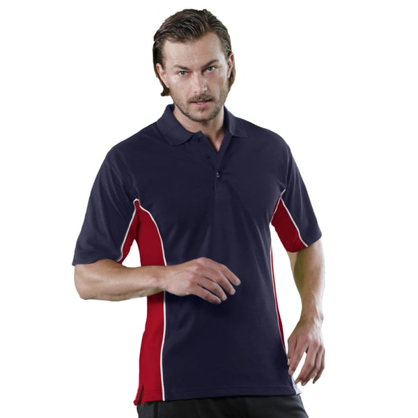 Gamegear® Mens Track Pique Short Sleeve Polo Shirt Top