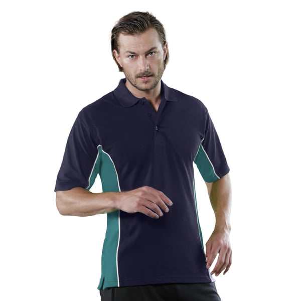 Gamegear® Mens Track Pique Short Sleeve Polo Shirt Top