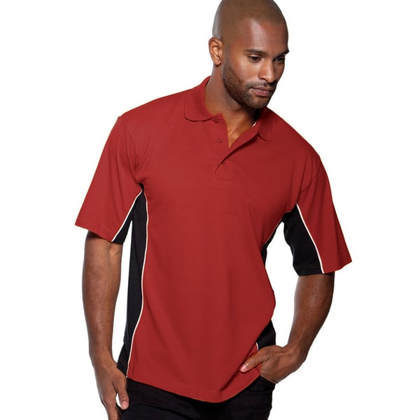 Gamegear® Mens Track Pique Short Sleeve Polo Shirt Top